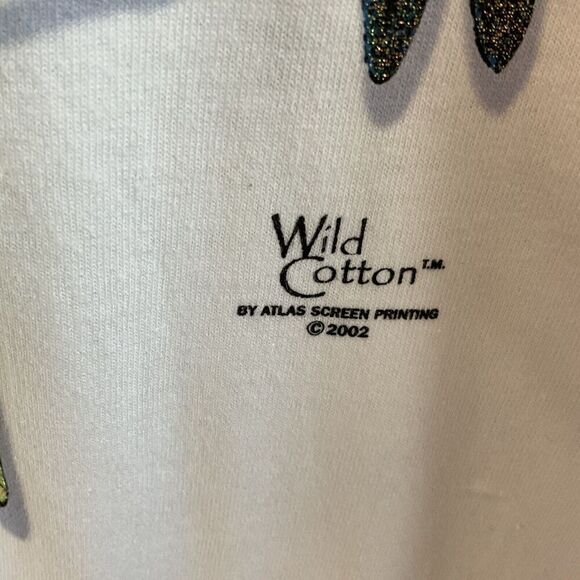 Vtg Anvil Dragon‎ Fly Art Wild Cotton Screen Printing T-shirt 2002 Size XL - Picture 9 of 10